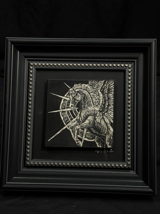Winged Lion Celestial Frame by ASKR Wares