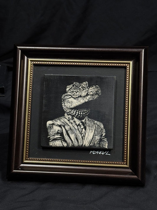 Crocodile Gentleman Frame by ASKR Wares