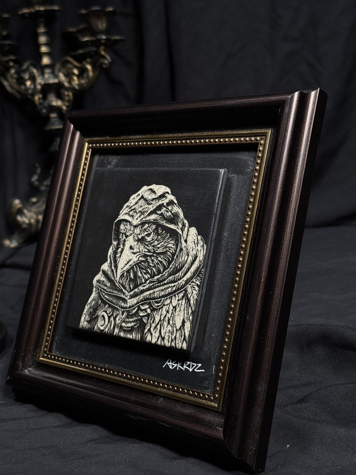 Veiled Mummy Frame by ASKR Wares