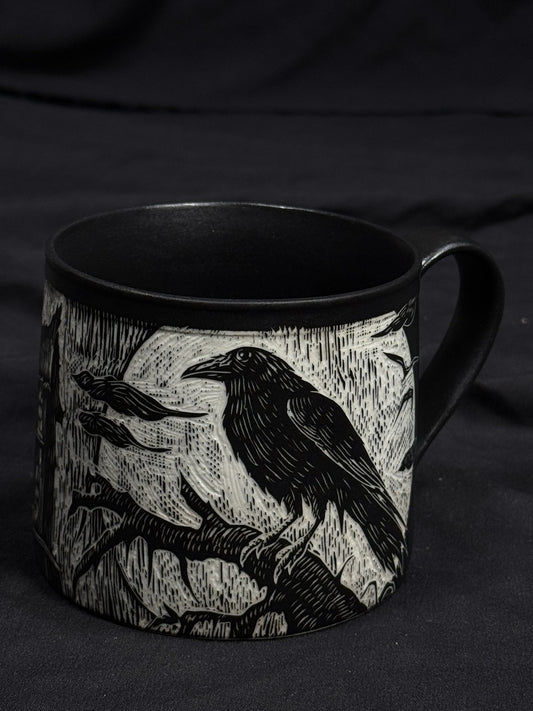 Crow Ruins Mug by ASKR Wares