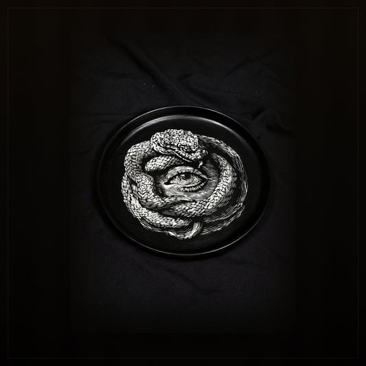 Serpent Eye Plate by ASKR Wares