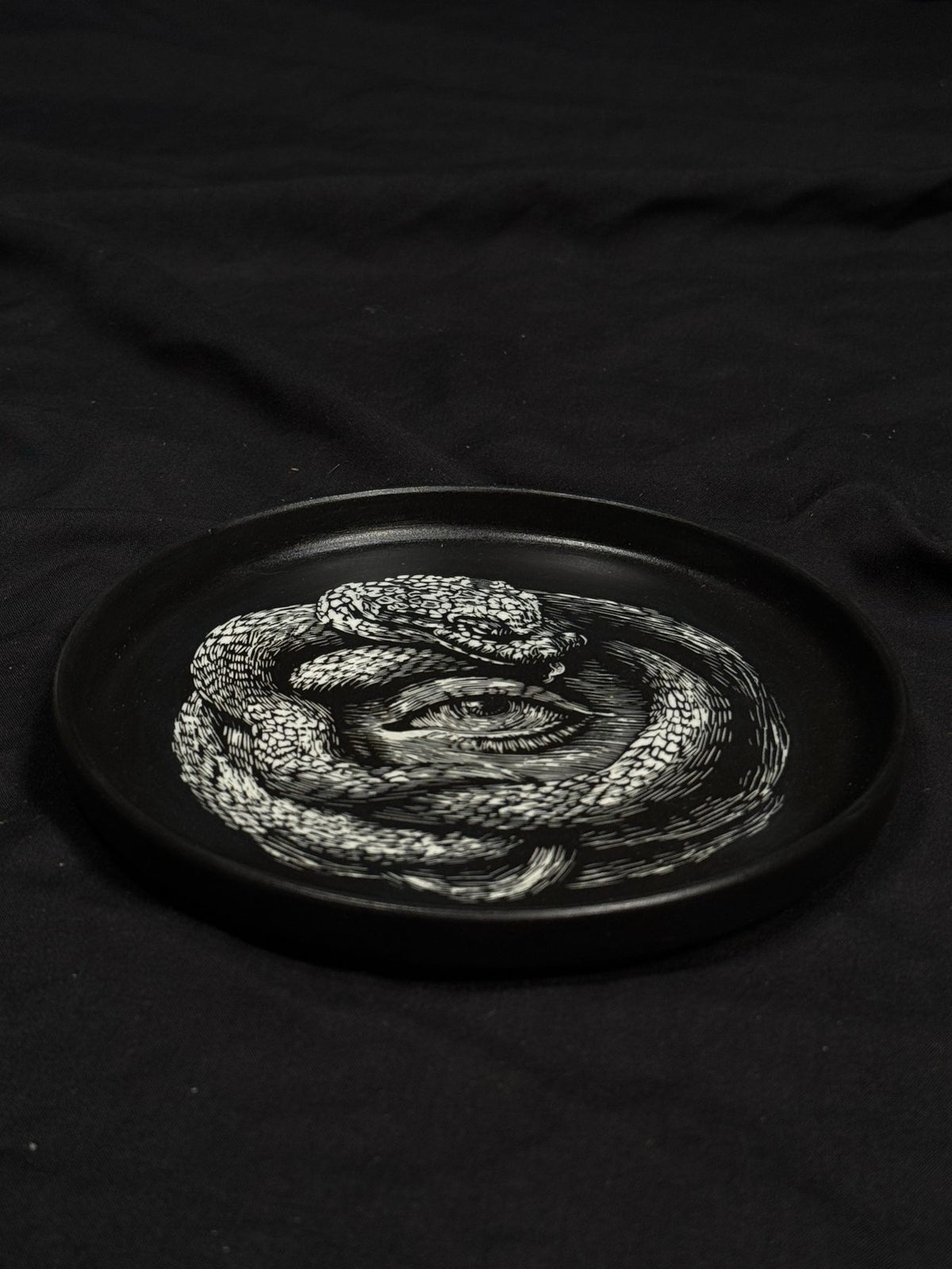 Serpent Eye Plate by ASKR Wares