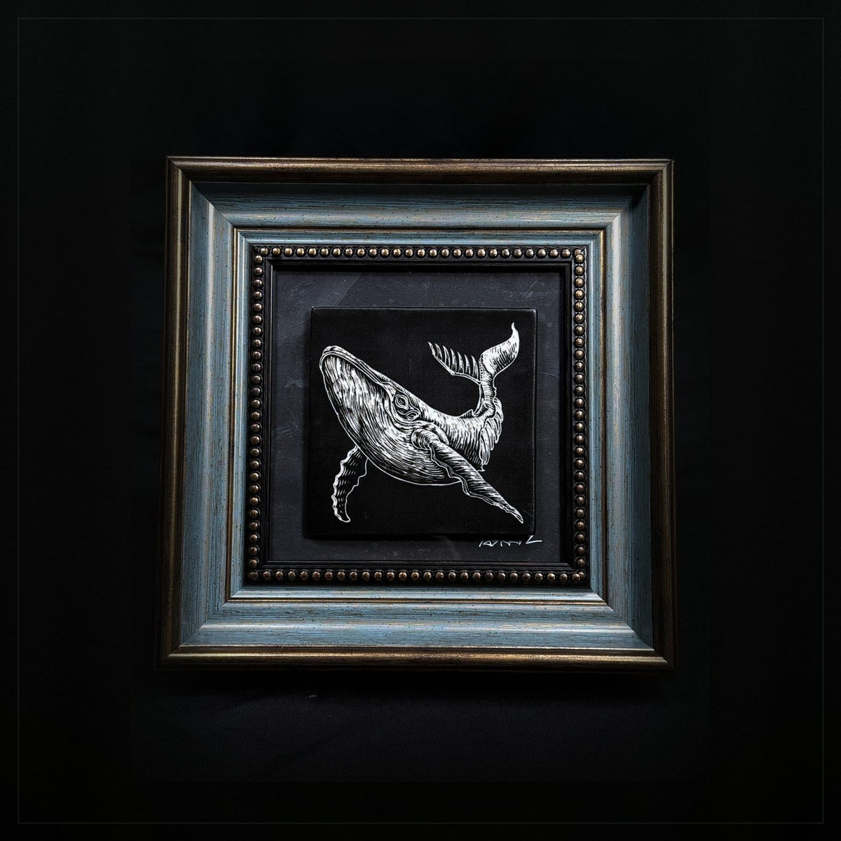 Whale Constellation Frame by ASKR Wares