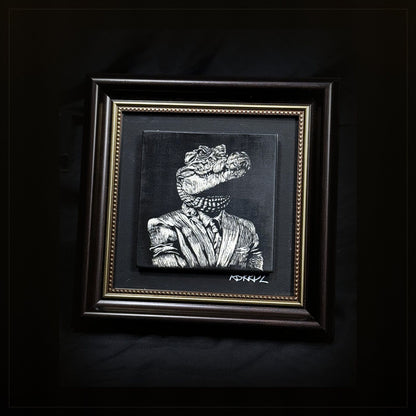 Crocodile Gentleman Frame by ASKR Wares
