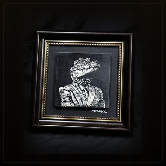 Crocodile Gentleman Frame by ASKR Wares