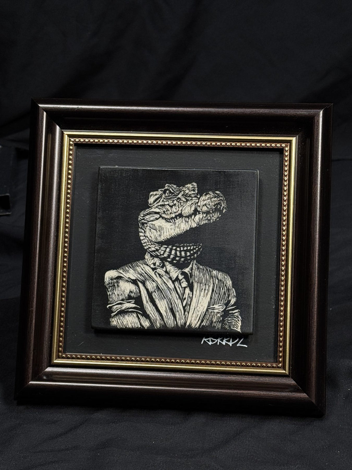 Crocodile Gentleman Frame by ASKR Wares