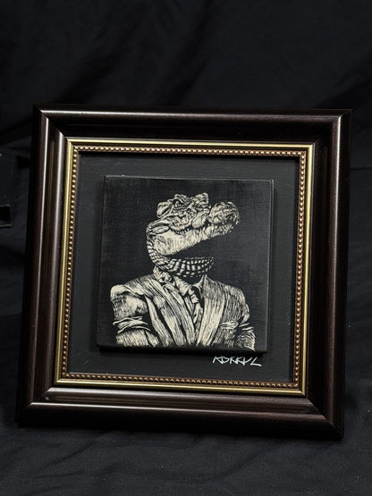 Crocodile Gentleman Frame by ASKR Wares