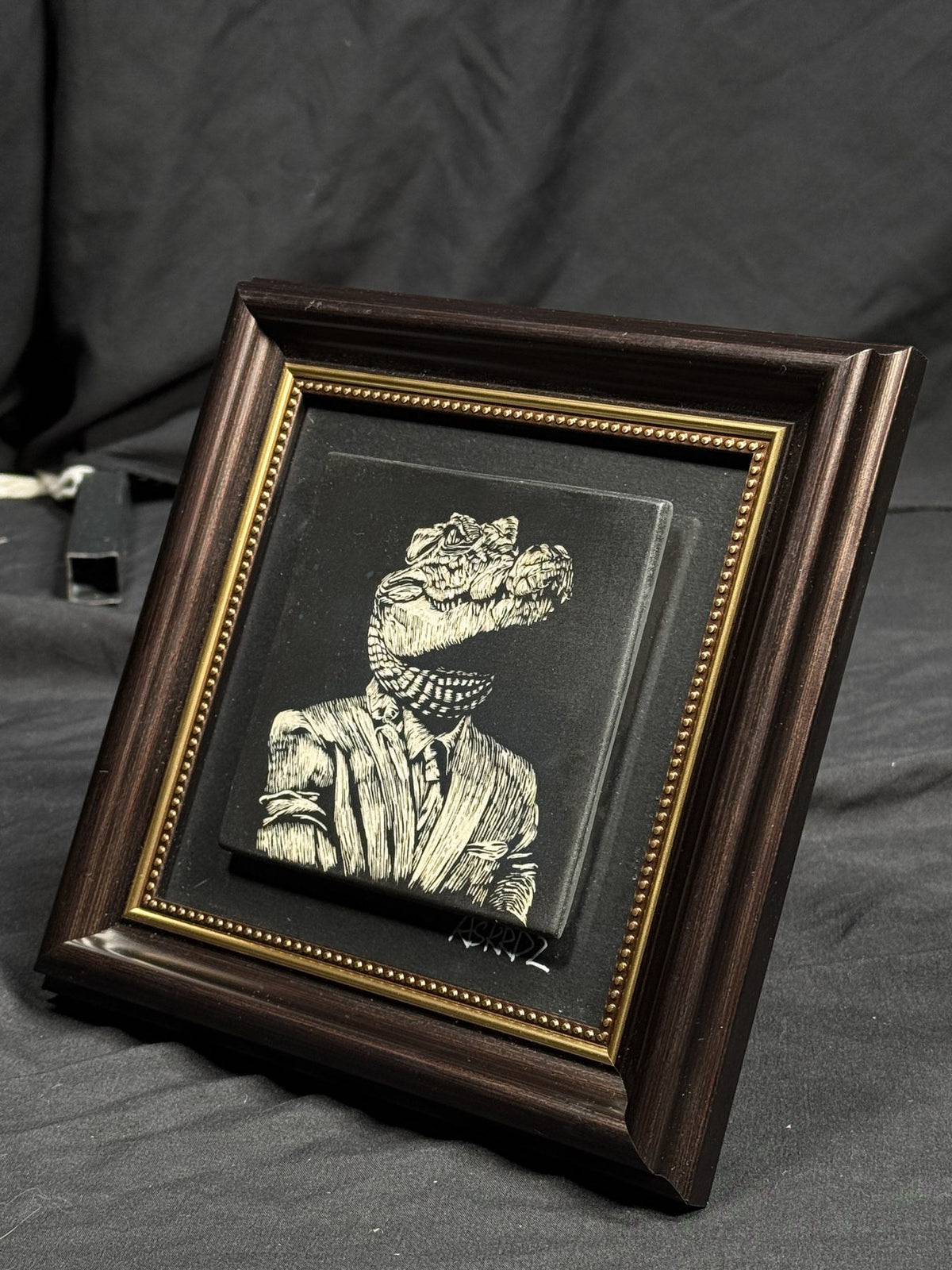 Crocodile Gentleman Frame by ASKR Wares