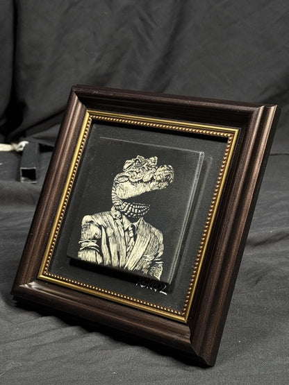 Crocodile Gentleman Frame by ASKR Wares