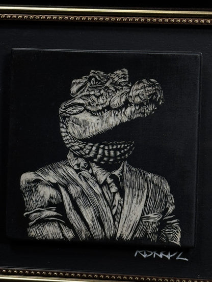 Crocodile Gentleman Frame by ASKR Wares