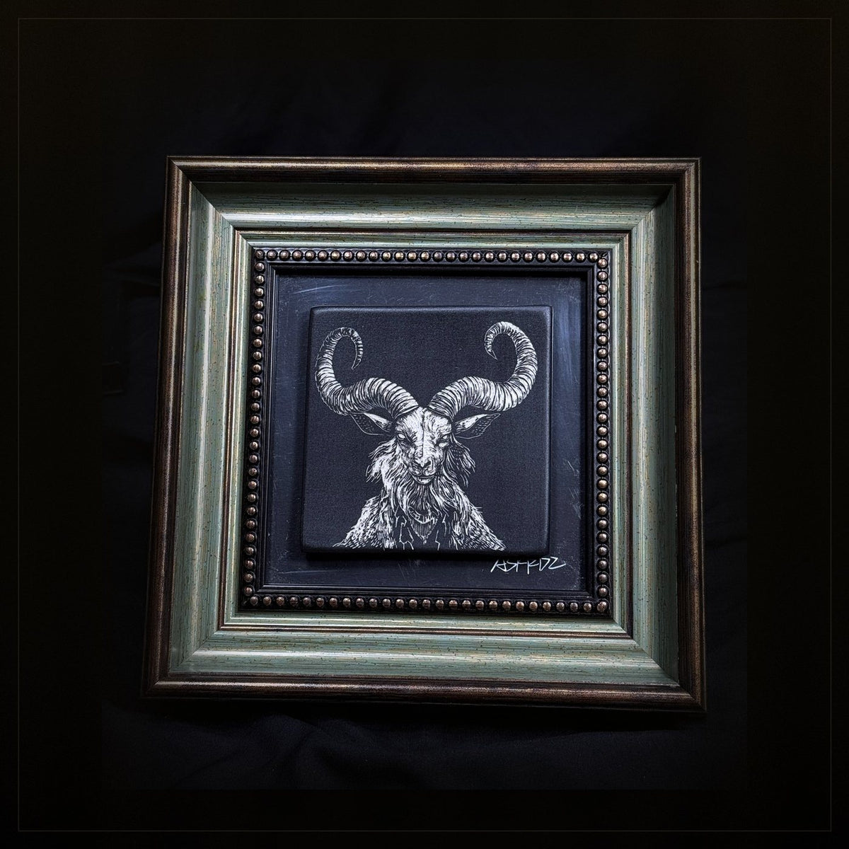 Horned Patron Frame by ASKR Wares