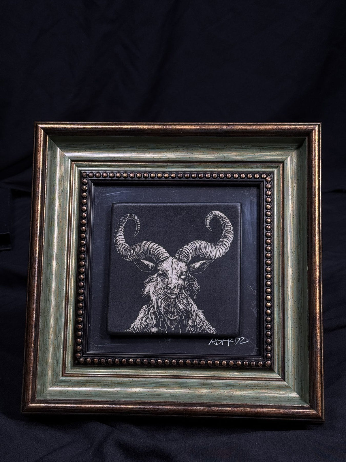 Horned Patron Frame by ASKR Wares