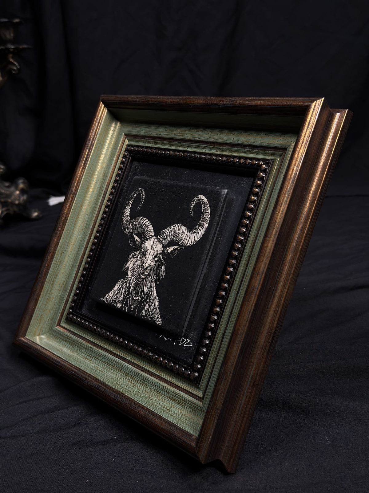 Horned Patron Frame by ASKR Wares