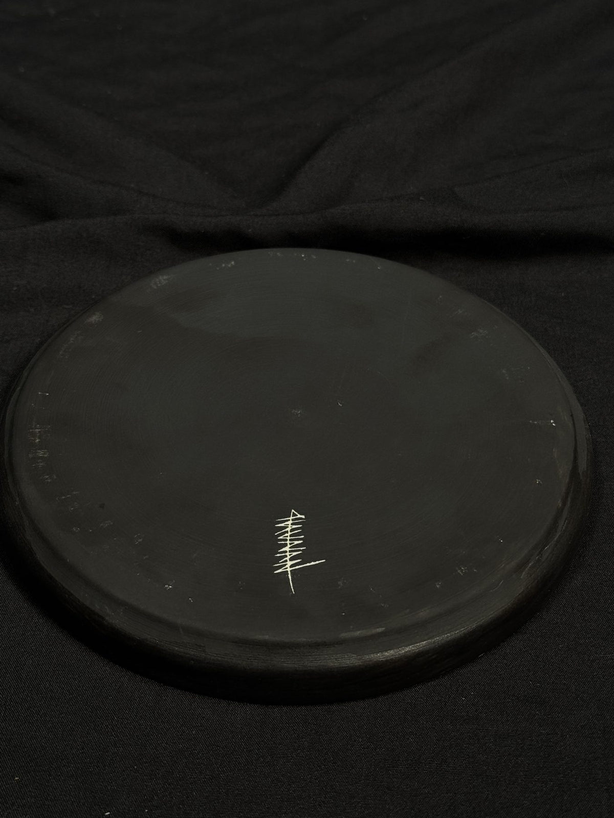 Wolf Portrait Round Plate by ASKR Wares
