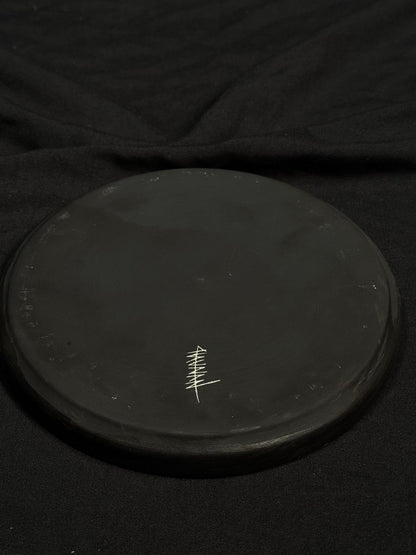 Wolf Portrait Round Plate by ASKR Wares
