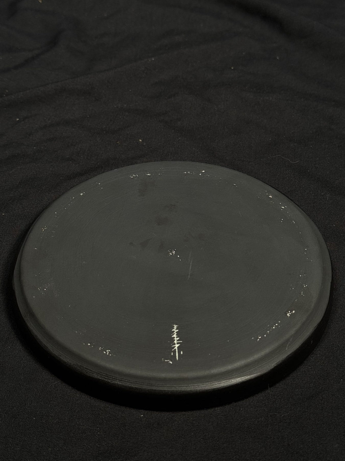 Witch Cat Round Plate by ASKR Wares