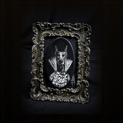 Ornate Coffin Figure Frame by ASKR Wares