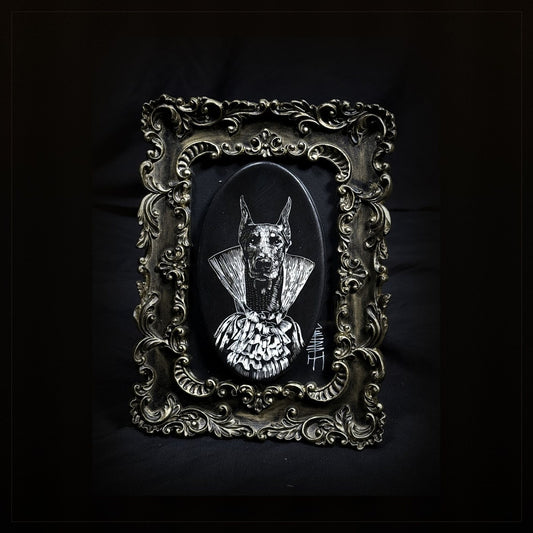 Ornate Coffin Figure Frame by ASKR Wares