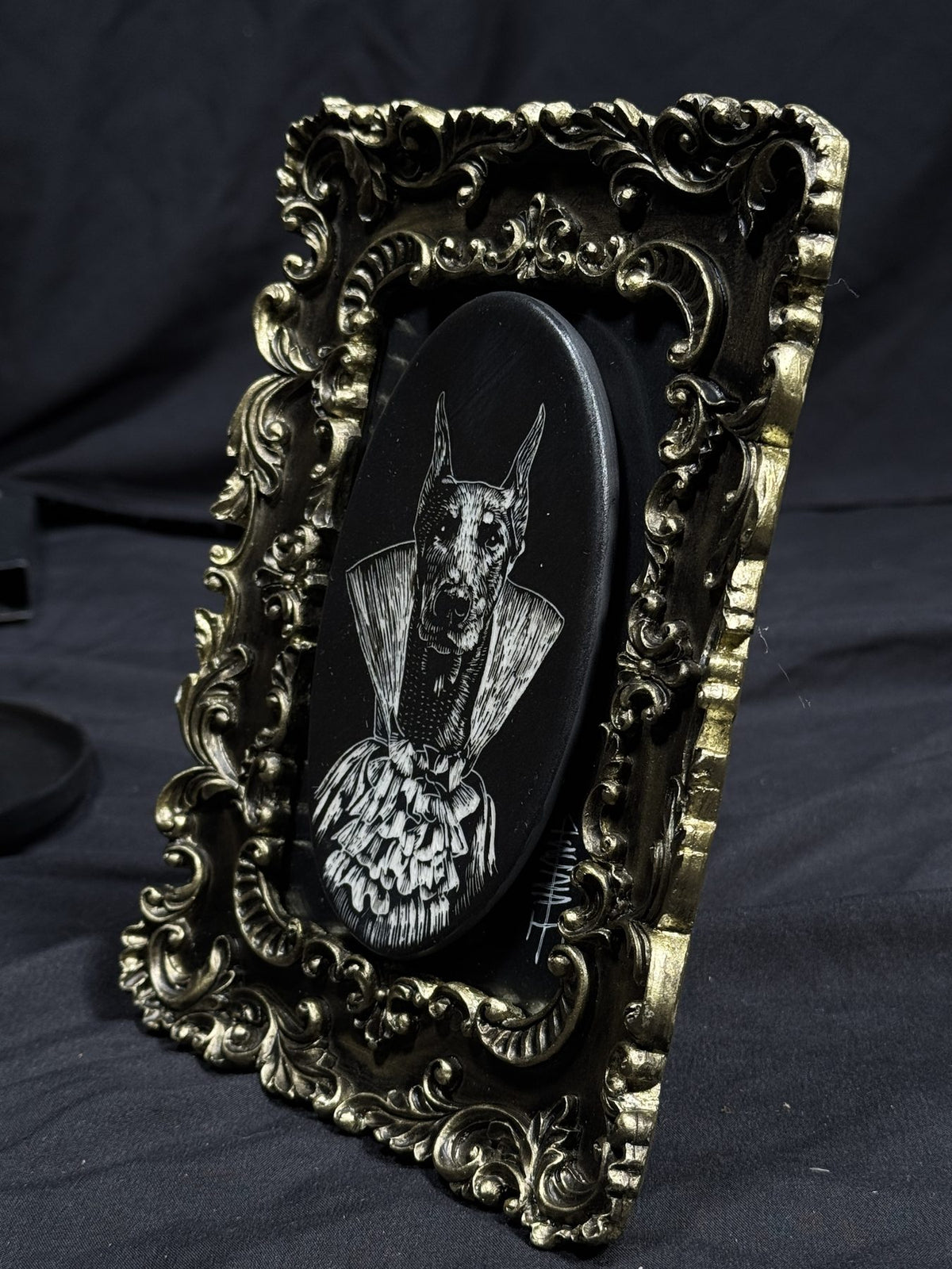 Ornate Coffin Figure Frame by ASKR Wares
