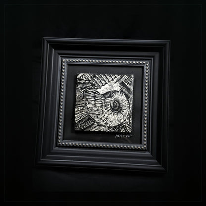 Ammonite Fossil Frame by ASKR Wares