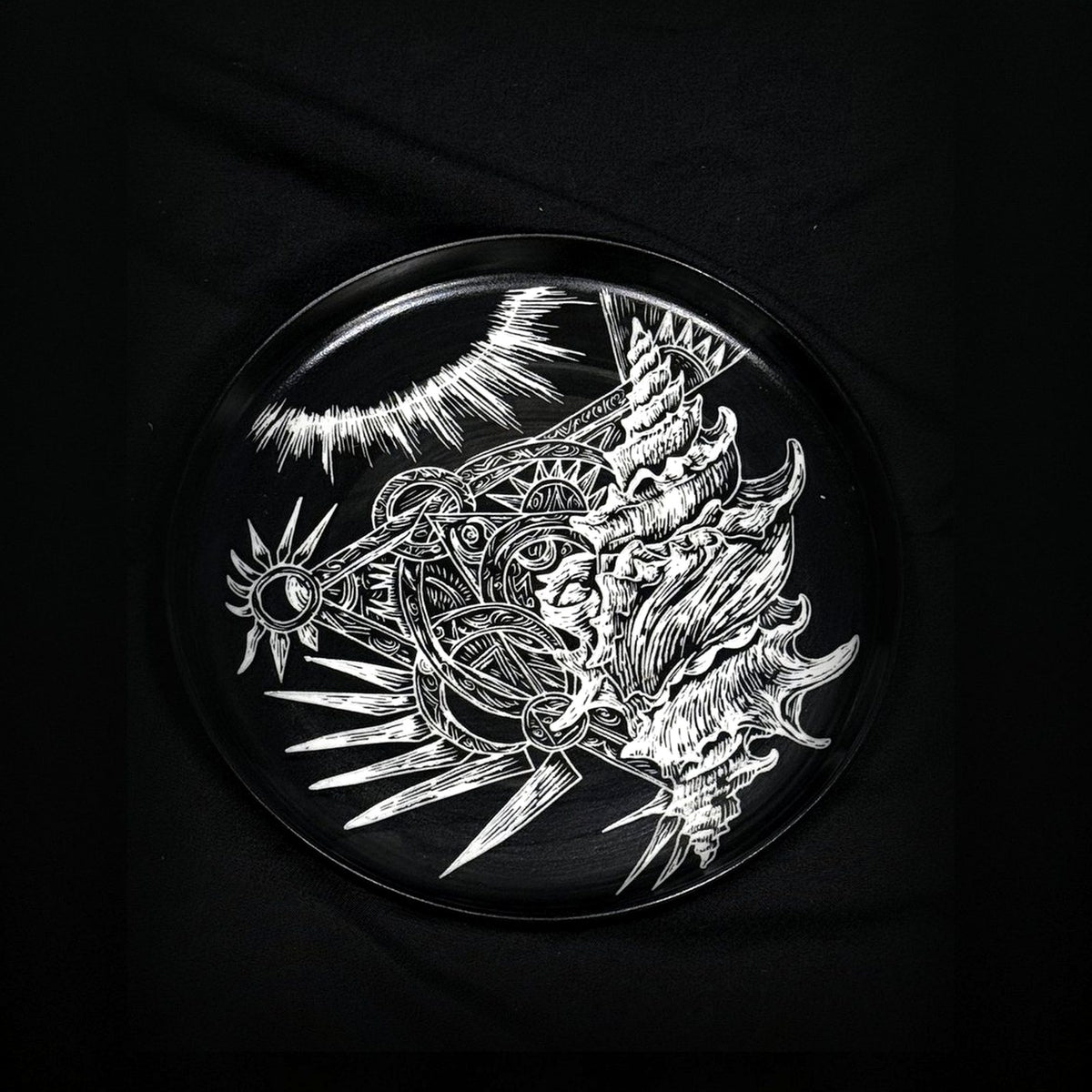 Sea Dragon Oval Plate scale-normalized cover image by ASKR Wares