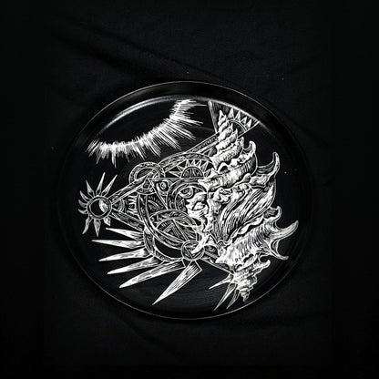 Sea Dragon Oval Plate scale-normalized cover image by ASKR Wares