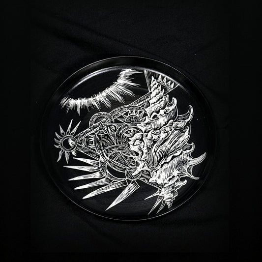 Sea Dragon Oval Plate scale-normalized cover image by ASKR Wares