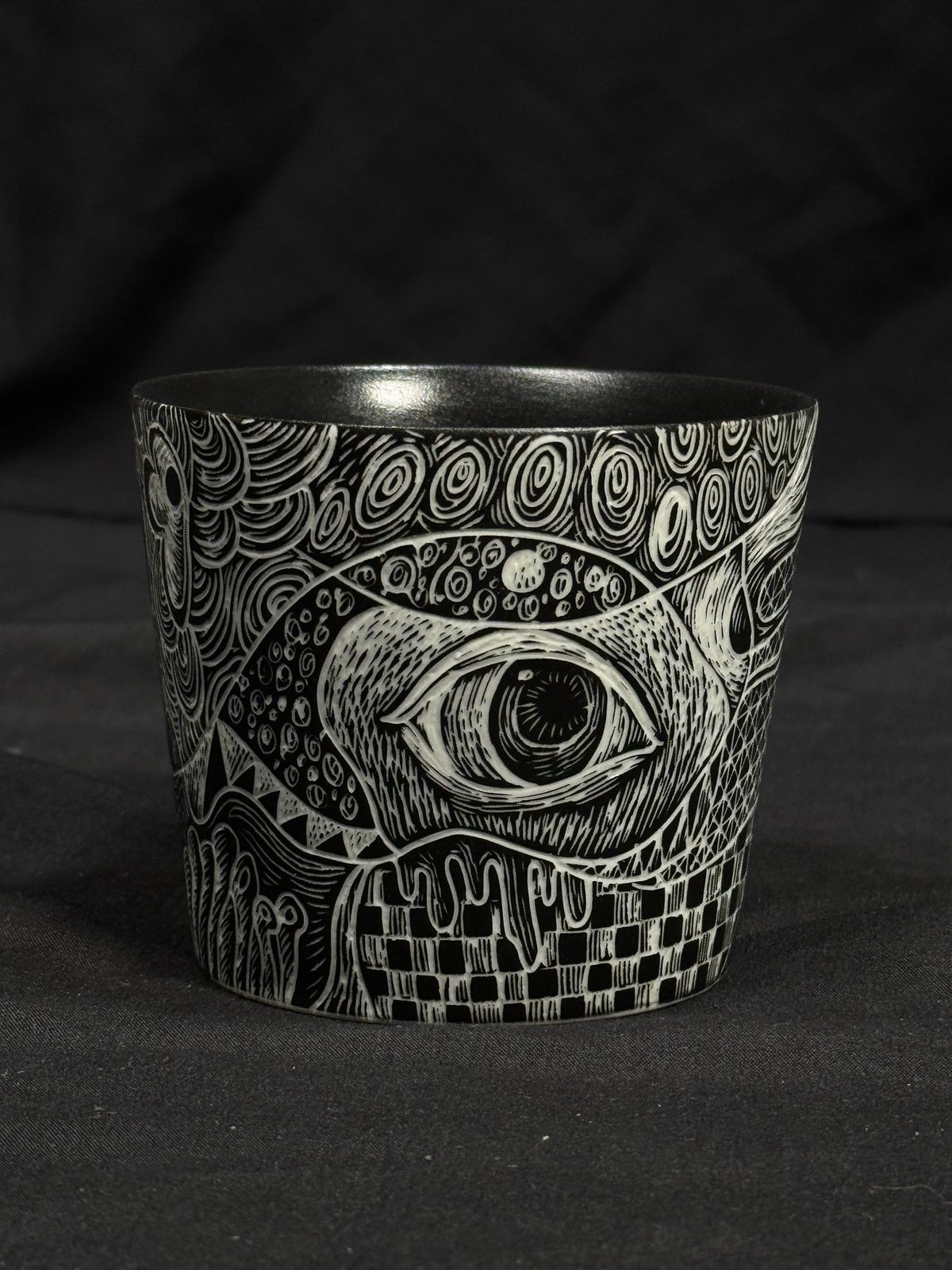 Abstract Eye Vessel by ASKR Wares