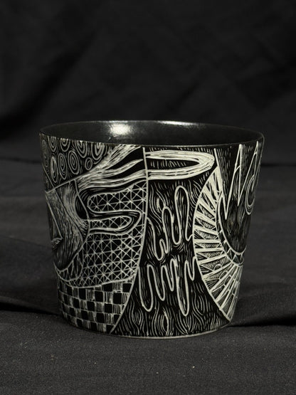 Abstract Eye Vessel by ASKR Wares
