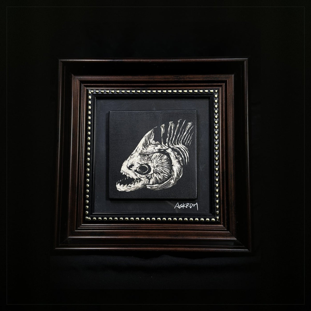 Fish Skull Frame by ASKR Wares