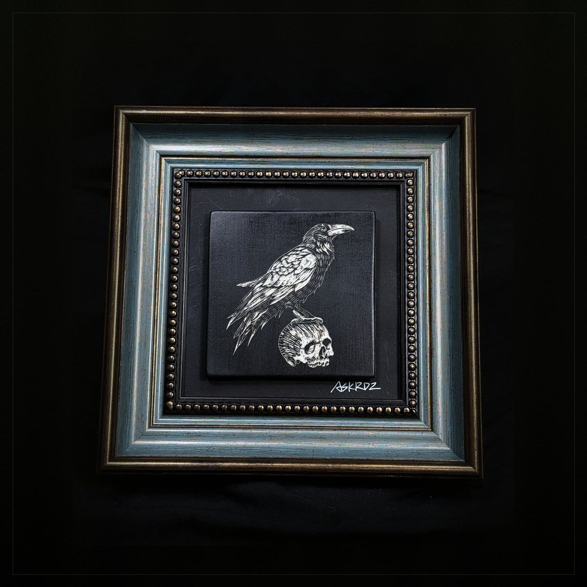 Bird Skull Frame by ASKR Wares