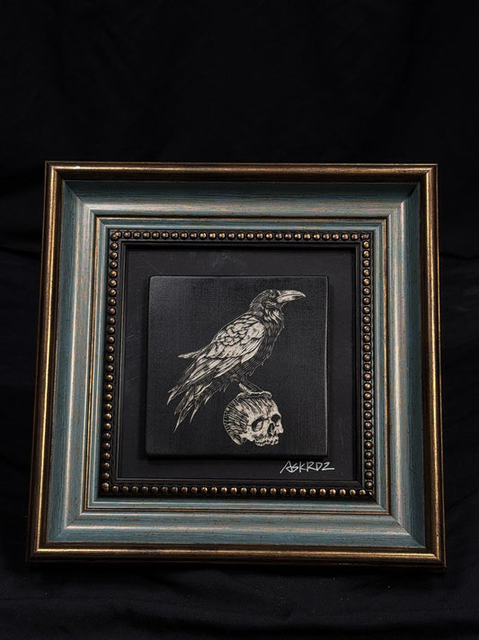 Bird Skull Frame by ASKR Wares
