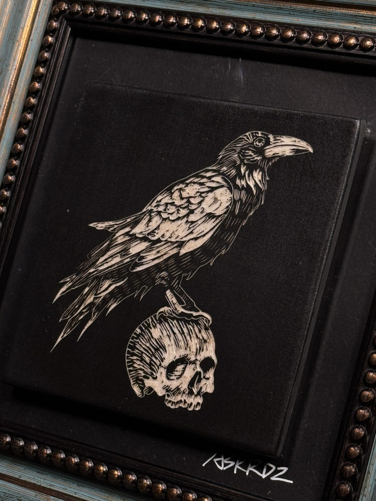 Bird Skull Frame by ASKR Wares