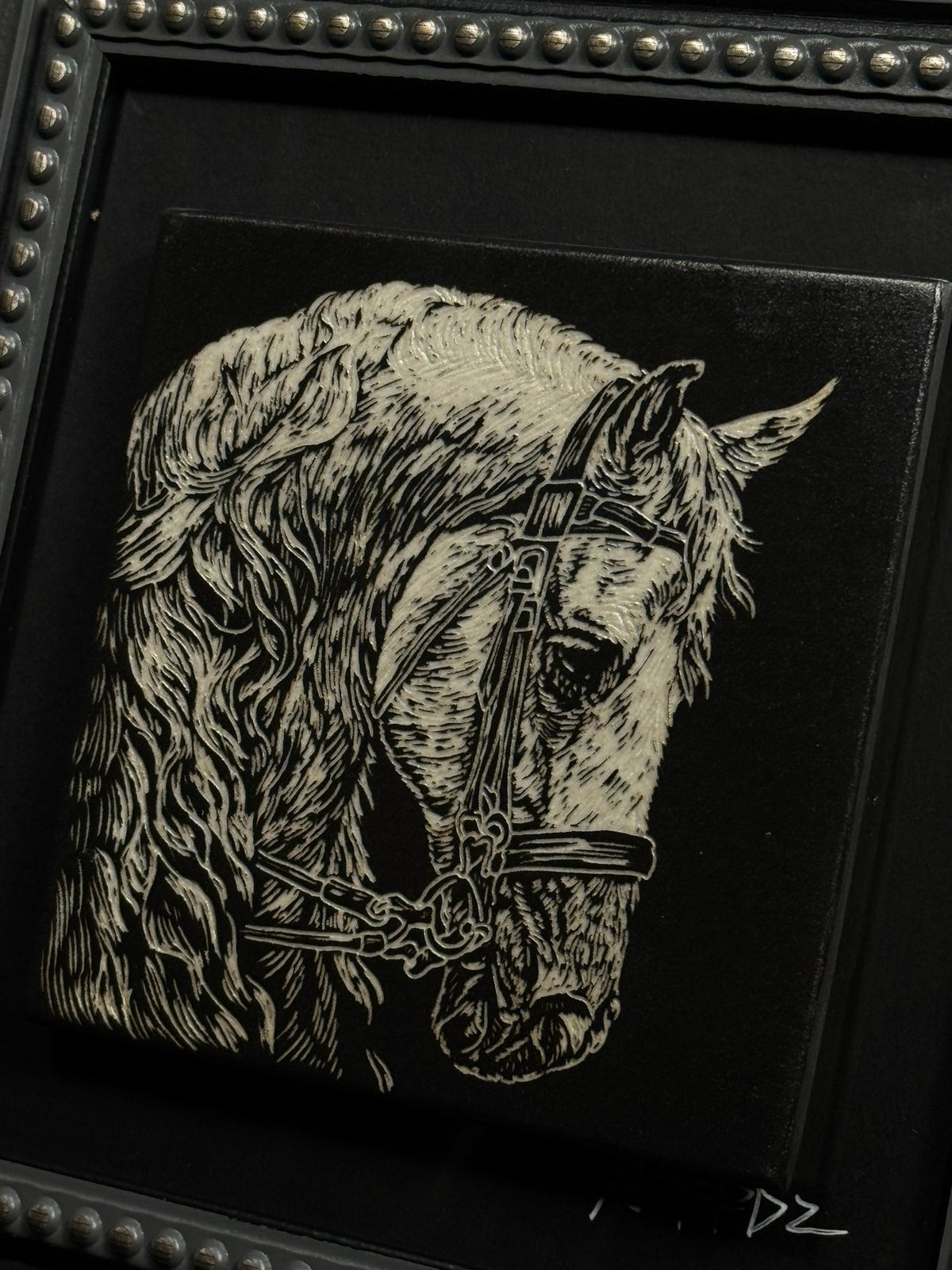Horse Head Frame by ASKR Wares