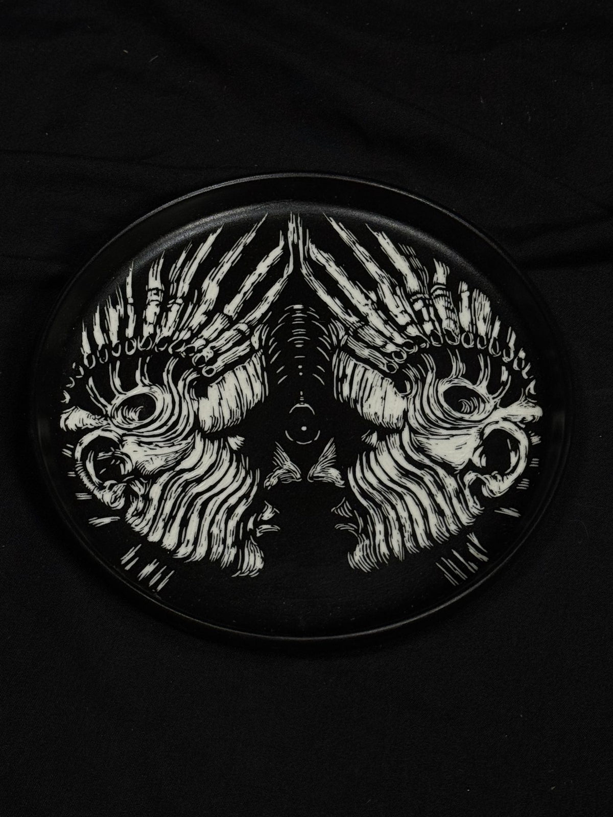 Twin Fish Bones Plate by ASKR Wares