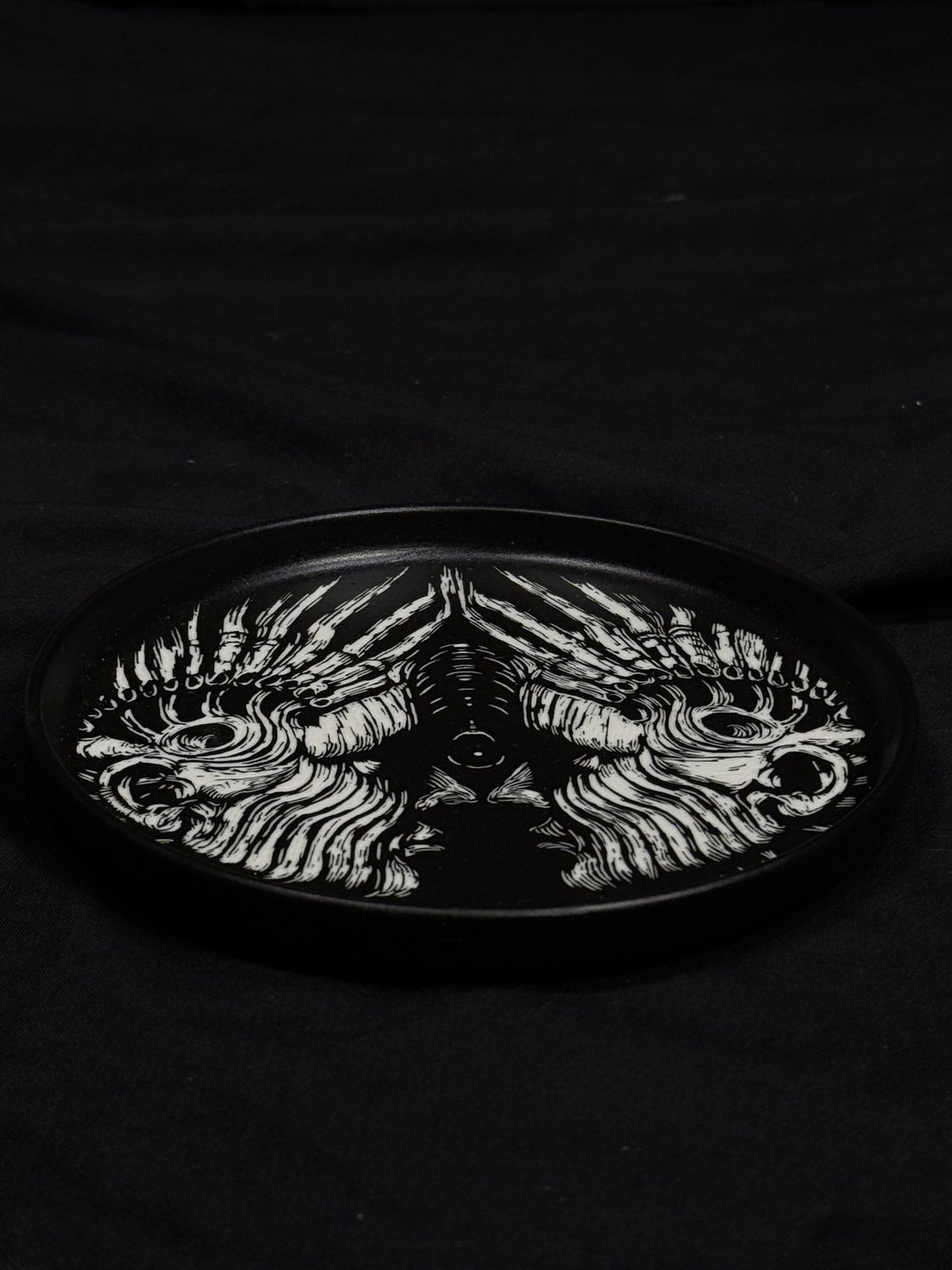 Twin Fish Bones Plate by ASKR Wares