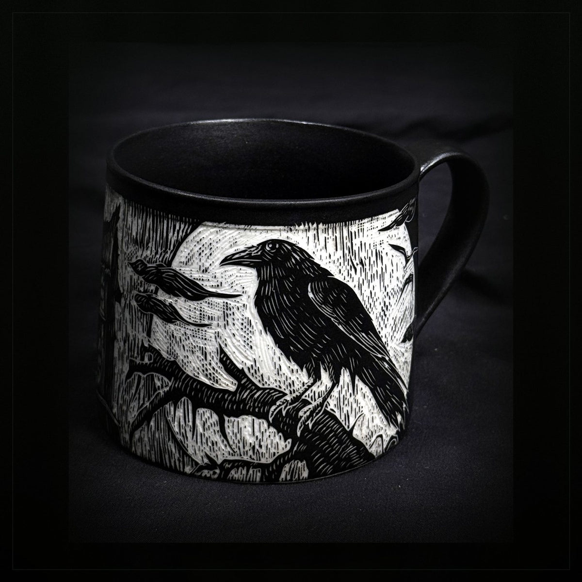 Crow Ruins Mug by ASKR Wares