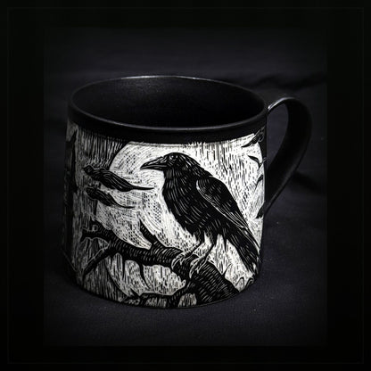 Crow Ruins Mug by ASKR Wares