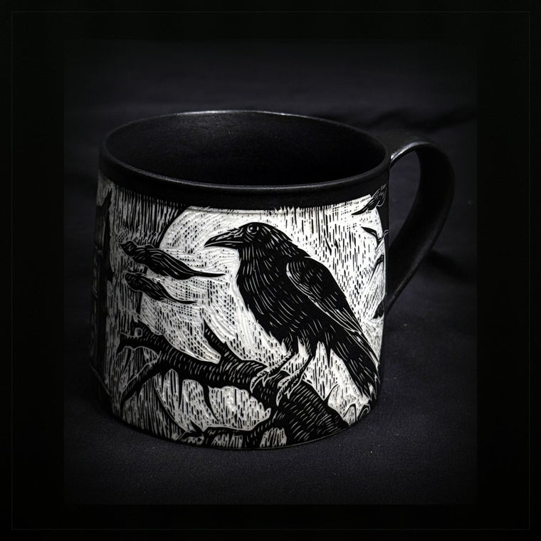 Crow Ruins Mug