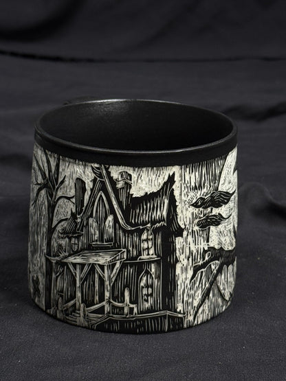 Crow Ruins Mug by ASKR Wares