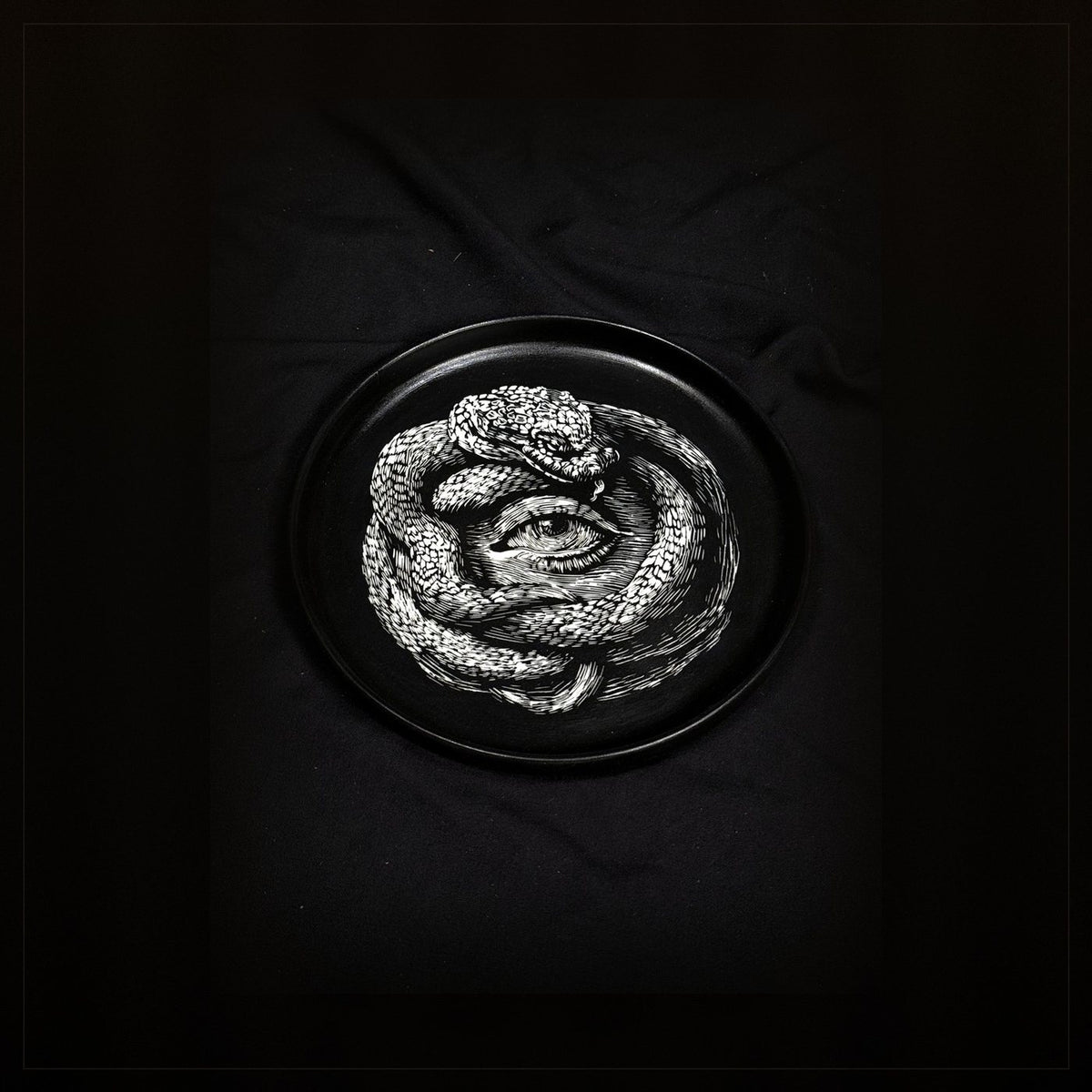 Serpent Eye Plate by ASKR Wares