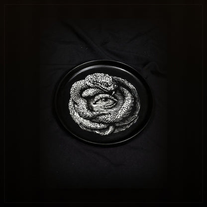 Serpent Eye Plate by ASKR Wares