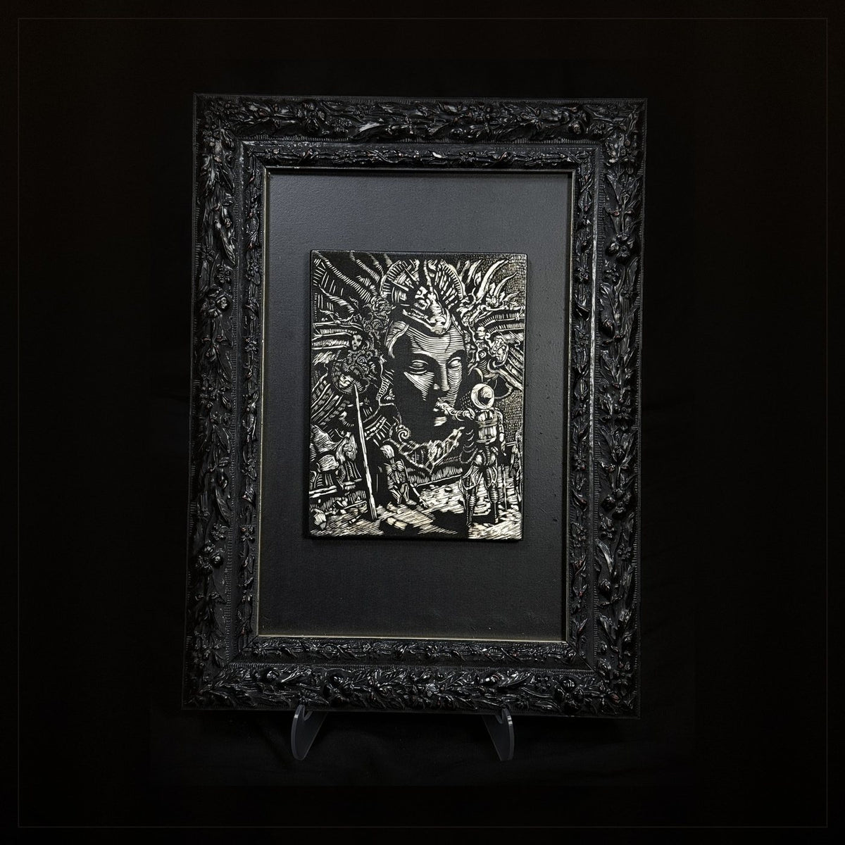 Egyptian Queen Ornate Frame by ASKR Wares