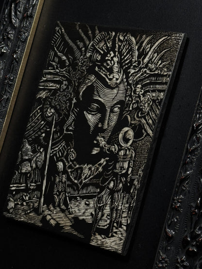 Egyptian Queen Ornate Frame by ASKR Wares